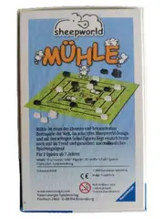 Vorschaubild 2 von Sheepworld Mühle Brettspiel ab 7 Jahre Familienspiel