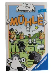 Vorschaubild 1 von Sheepworld Mühle Brettspiel ab 7 Jahre Familienspiel