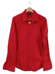 Vorschaubild 1 von Hemd Herren Business Rot Langarm XL Baumwolle