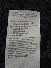 Vorschaubild 4 von Strickjacke Damen 36/S Schwarz Elegant Strukturmuster 3/4-Arm