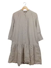 Vorschaubild 1 von Damen Freizeitkleid Gr. 34/XS Beige Casual Rüschen