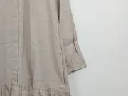 Vorschaubild 5 von Damen Freizeitkleid Gr. 34/XS Beige Casual Rüschen