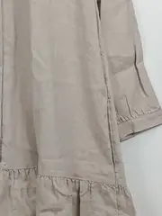 Vorschaubild 4 von Damen Freizeitkleid Gr. 34/XS Beige Casual Rüschen