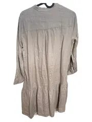 Vorschaubild 2 von Damen Freizeitkleid Gr. 34/XS Beige Casual Rüschen