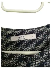 Vorschaubild 3 von EDC Damen Bluse Langarm Mehrfarbig Gr. 40/L Casual Modern