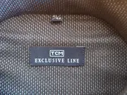 Vorschaubild 3 von TCM Herren Business Hemd Langarm Gr. 42 Blau Strukturmuster