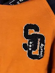 Vorschaubild 2 von Kapuzenpullover Jungen Gr. 116 Orange College Varsity Hoodie
