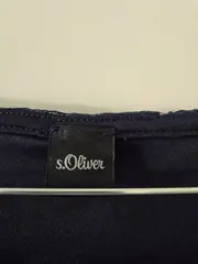 Vorschaubild 8 von Damen Spitzenbluse Gr. 36 S Blau Elegant Kurzarm