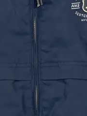 Vorschaubild 3 von Kinder Leichte Jacke Gr. 140 Blau Casual Kapuze