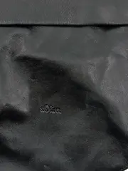 Vorschaubild 4 von Damen Umhängetasche Leder Schwarz Schultertasche Crossbody Bag