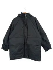Vorschaubild 1 von Damen Parka Winterjacke Kapuze Schwarz Gr. S Baumwolle