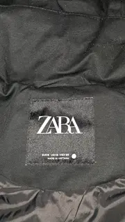 Vorschaubild 5 von Damen Parka Winterjacke Kapuze Schwarz Gr. S Baumwolle