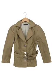 Vorschaubild 1 von Damen Übergangsmantel Gr. 36/S Beige Casual Klassisch