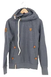 Vorschaubild 1 von Damen Kapuzenpullover Hoodie Grau Gr. 36/S Casual Streetwear