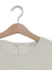 Vorschaubild 6 von Freizeitkleid Kinder Gr. 128 Beige Casual Strukturmuster