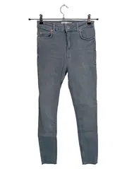 Vorschaubild 1 von Jeans Straight Leg Damen Gr. 36 Grau Casual
