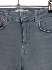 Vorschaubild 3 von Jeans Straight Leg Damen Gr. 36 Grau Casual