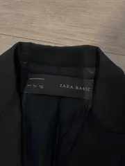 Vorschaubild 5 von Basic Damen Blazer Schwarz Klassisch Gr. S/36 Business Jacke
