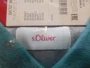 Vorschaubild 2 von Poloshirt Herren Gr. S Petrol Baumwolle Kurzarm Casual