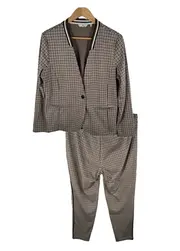 Vorschaubild 1 von Damen Hosenanzug Blazer Hose Hahnentritt kariert XL