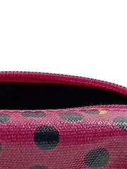 Vorschaubild 5 von Kosmetiktasche Pink Gepunktet Stoff Damen Klein 7x15cm