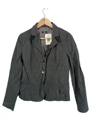 Vorschaubild 1 von Selection Damen Blazer Gr. 38 Grau Klassisch Business