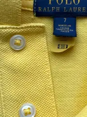 Vorschaubild 5 von Kinder Poloshirt Gelb Gr. 158 Casual