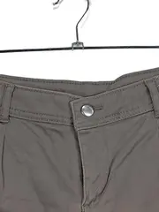 Vorschaubild 2 von Damen Chino Shorts Gr. 42 XL Grau Casual Kurze Hose Baumwolle