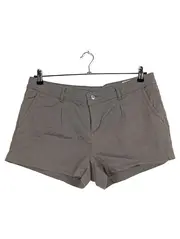 Vorschaubild 1 von Damen Chino Shorts Gr. 42 XL Grau Casual Kurze Hose Baumwolle