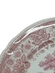 Vorschaubild 3 von Burgenland Essteller Rosa Florales Muster 19 cm Porzellan