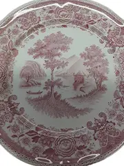 Vorschaubild 2 von Burgenland Essteller Rosa Florales Muster 19 cm Porzellan