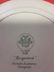 Vorschaubild 4 von Burgenland Essteller Rosa Florales Muster 19 cm Porzellan