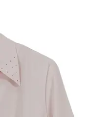 Vorschaubild 4 von Damen Bluse Gr. 44/XXL Rosa Elegant mit Strassbesatz