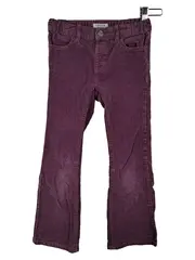 Vorschaubild 1 von Mädchen Cordhose Bootcut Gr. 128 Lila Cord 100% Baumwolle