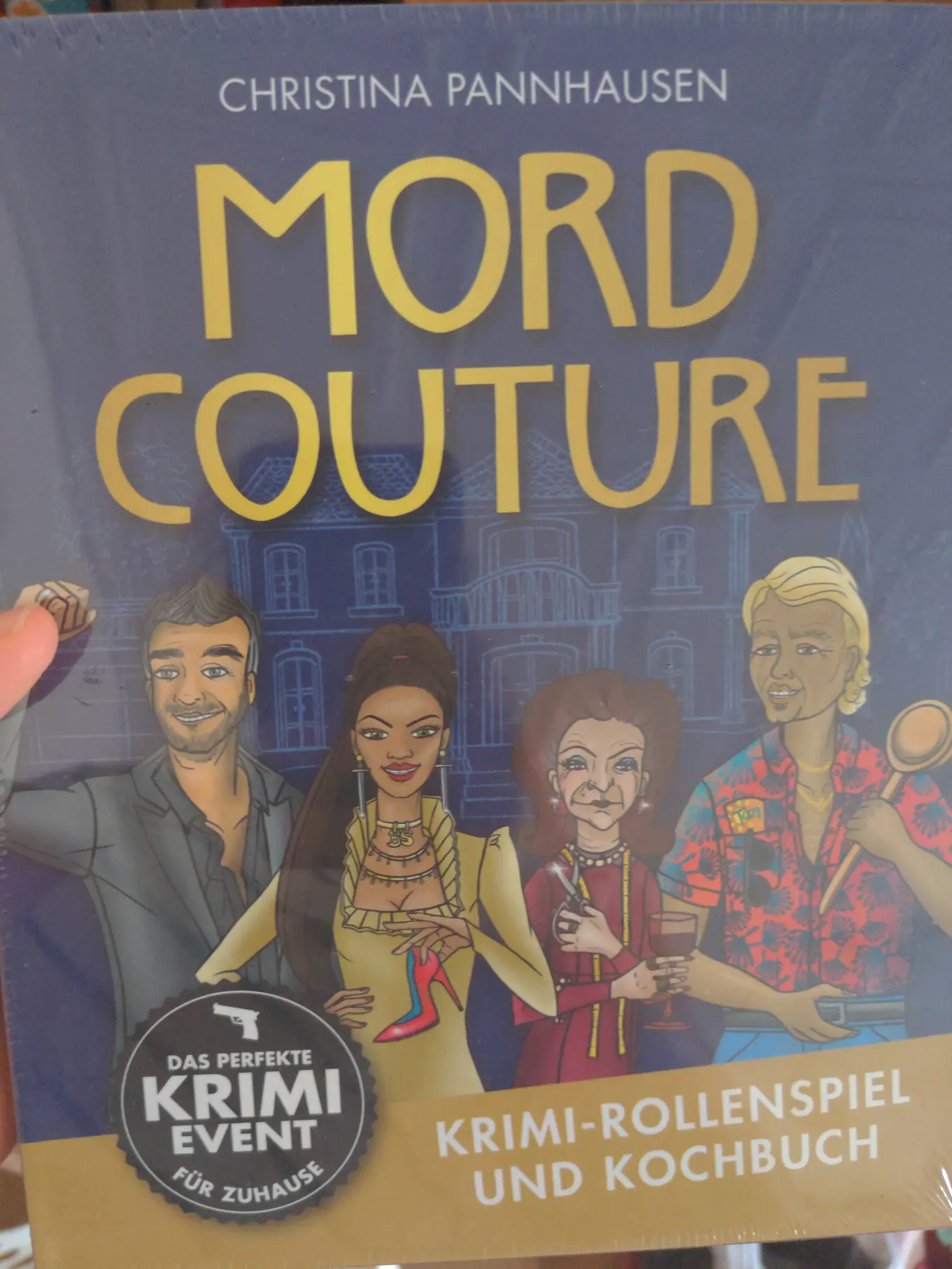 Mord Couture Krimi Rollenspiel Kochbuch Christina Pannhausen Event