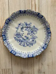 Vorschaubild 4 von Kuchenteller Teller blaues Blumenmuster Klassisch Porzellan