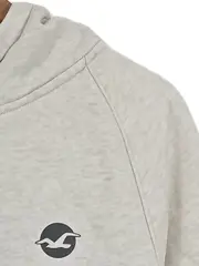 Vorschaubild 2 von Herren Kapuzenpullover Gr. 48/M Beige Casual mit Reißverschluss