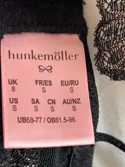 Vorschaubild 5 von Damen BH Spitze Schwarz Gold Bralette Gr. S