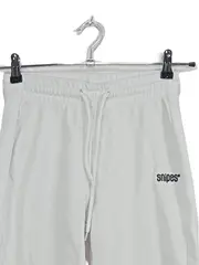 Vorschaubild 2 von Basic Jogger Damen Hose Weiß S Streetwear Casual Baumwolle