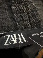 Vorschaubild 2 von Damen Leggings Schwarz Basic Uni Baumwolle Gr. XL 42 L26