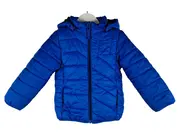 Vorschaubild 1 von Kinder Steppjacke Gr. 98 Blau mit Kapuze Winterjacke 2-3 Jahre
