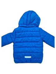 Vorschaubild 3 von Kinder Steppjacke Gr. 98 Blau mit Kapuze Winterjacke 2-3 Jahre