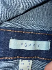 Vorschaubild 6 von Damen Jeanskleid Gr. 32 Blau Casual Midikleid Baumwolle