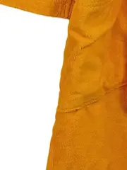 Vorschaubild 4 von Kinder Bademantel Gr XS Orange Kapuze Baumwolle