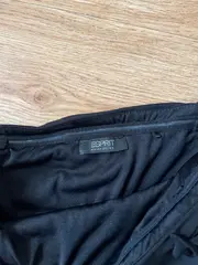 Vorschaubild 3 von Abendkleid Damen XS Schwarz Elegant Trägerlos Rüschen Raffungen