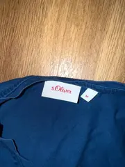 Vorschaubild 3 von Herren T-Shirt V-Ausschnitt Petrol Gr. M Basic