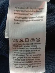 Vorschaubild 4 von Sweatjacke Damen Blau Gr. 42/L Kapuze Reißverschluss Casual