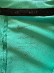 Vorschaubild 3 von Sport Shirt Damen Türkis Gr. M Kurzarm Logo-Print