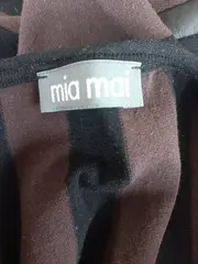 Vorschaubild 3 von Damen Langarmshirt Gr. 36 S Schwarz Gestreift 3, 4-Arm
