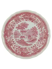 Vorschaubild 1 von Burgenland Dessertteller Landschaft Motiv Rot 19cm